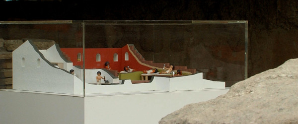 Modell römisches Bad Rottenburg (Quelle: RIK)
