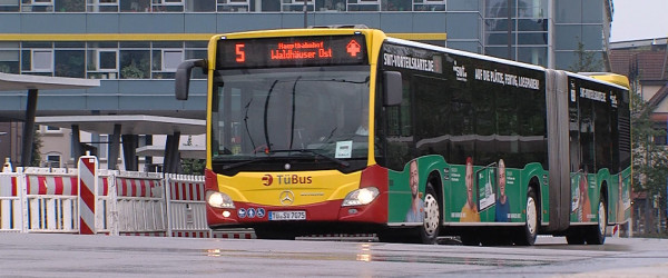 Bus am T&uuml;binger ZOB (Quelle: RIK)