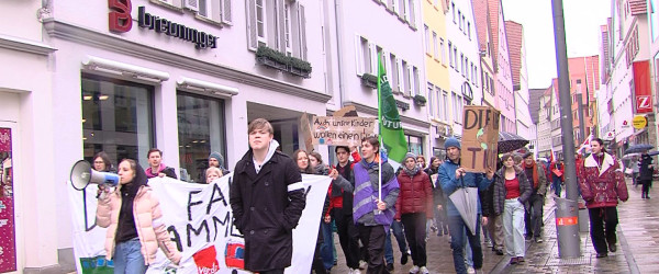 Demonstration von Fridays for Future und ver.di (Quelle: RIK)